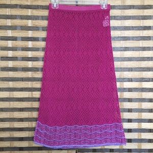 Vintage Michel Klein Paris Knit Skirt